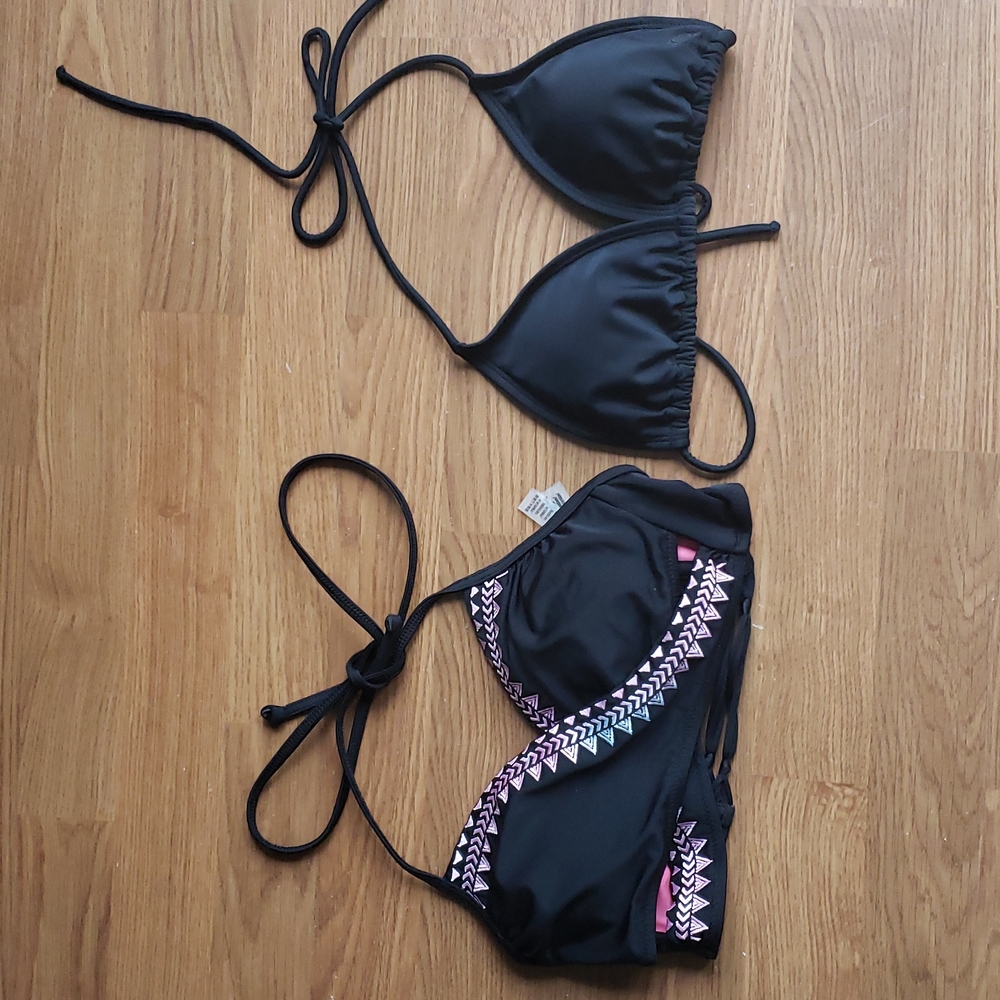 Victoria's Secret Pink and OP Bikini Swim Top Bundle Women's Size X-Small